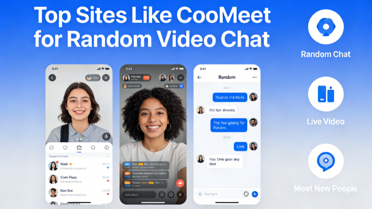 Top Sites Like CooMeet for Random Video Chat